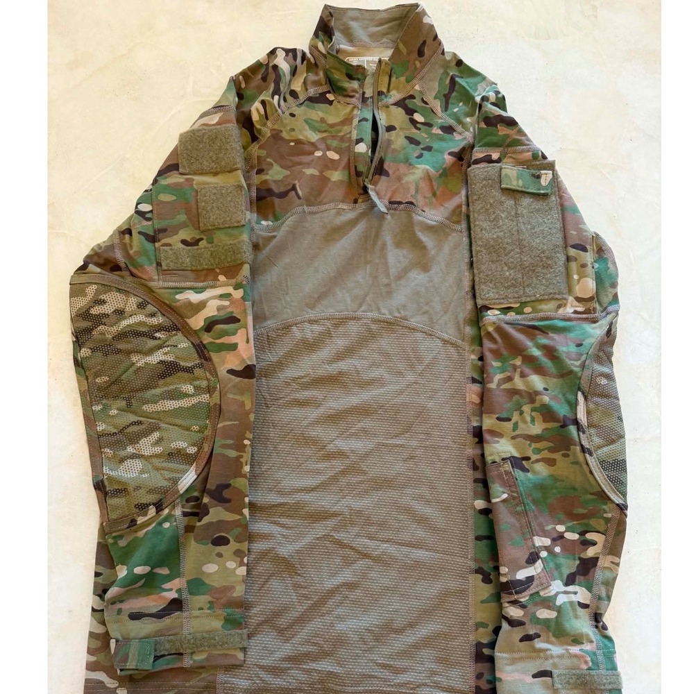 US Army Combat Shirt Flame Resistant Multicam OCP Type II Large W911QY-14-F-0072